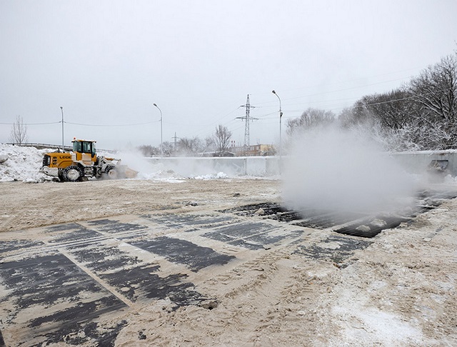 Яңа ел бәйрәмнәрендә Казанның кар эретү пунктлары 144 мең тоннадан артык кар килгән