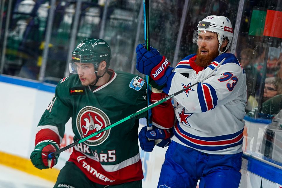 «Ак Барс» проиграл СКА в матче Кубка чемпионов в Казани