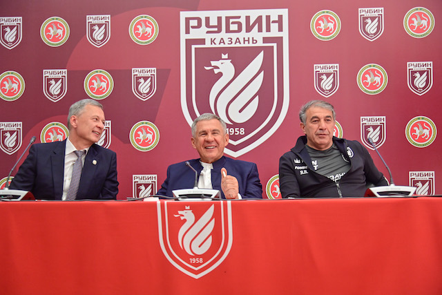 Минниханов встретился с казанским «Рубином» перед стартом сезона РПЛ