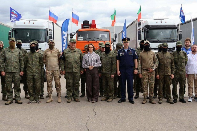 Когогина доставила участникам СВО 90 тонн гуманитарной помощи на 40 млн рублей