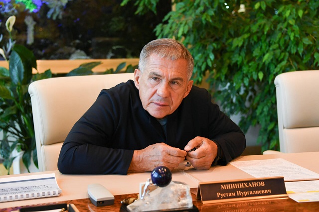 Раис Татарстана и глава Минсельхоза России открыли агробиотехнопарк Казанского аграрного университета