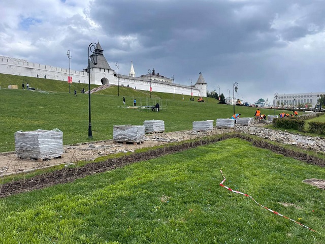 Территорию вокруг Казанского Кремля обновят к саммиту БРИКС