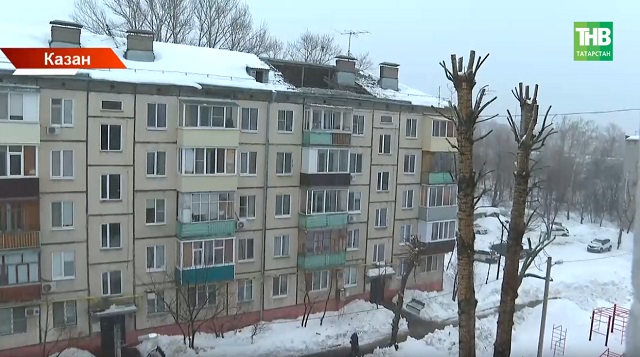 Татарстанда кар авырлыгын чыдата алмыйча түбәләр ишелүен дәвам итә