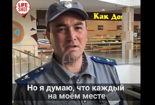 Спасший ребенка в ТЦ Казани охранник: «Каждый на моём месте поступил бы так же»