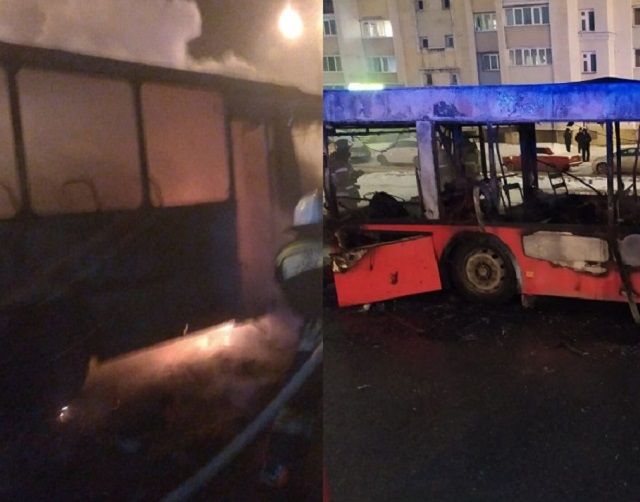 Мэр Казани жестко отчитал чиновников за горящий общественный транспорт