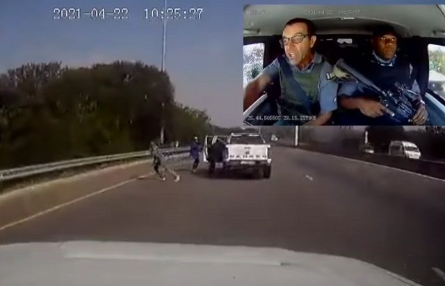 В сети появилось новое видео об уходящих от грабителей инкассаторах