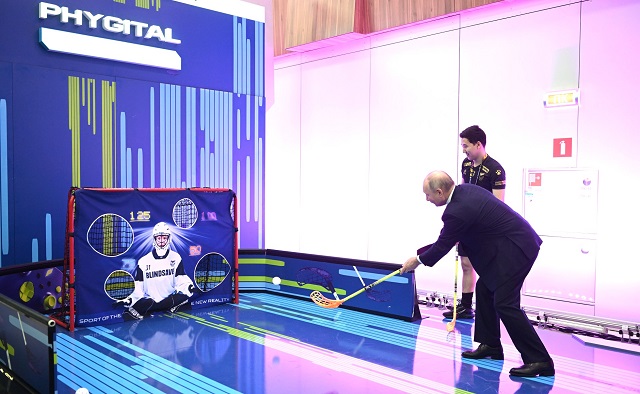 Президент России забил гол на «Играх Будущего»