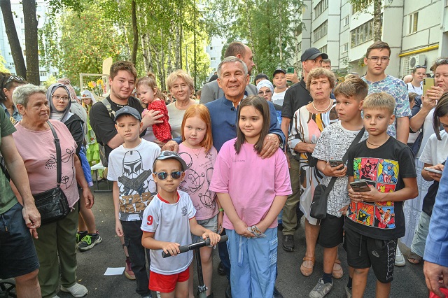 Минниханов лично призвал татарстанцев голосовать за парки и дворы для будущего благоустройства