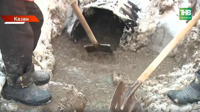 Казанның өч районында су басу куркынычы бар