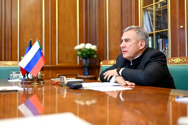 Минниханов обсудил с Файзуллиным проекты в области строительства в Татарстане