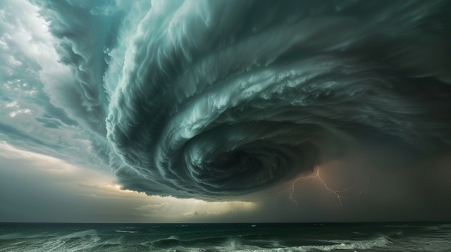 Шторм, смерчи и ливни ожидаются на юге России