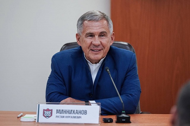 Минниханов «Ак Барсу»: вы должны понимать, что весь Татарстан с вами