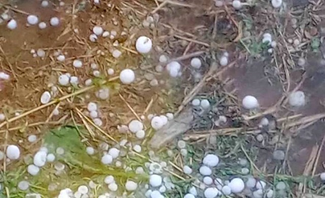 Крупный град выпал в одном из районов Татарстана