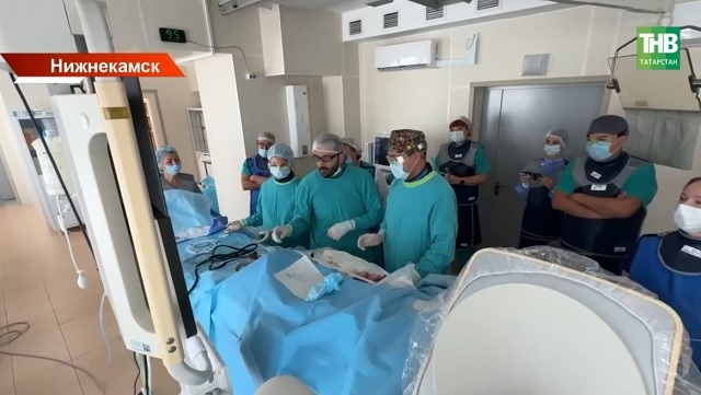 Уникальную операцию на сосудах впервые провели врачи в Нижнекамске