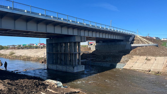 В Сармановском районе РТ ведется ремонт моста по нацпроекту