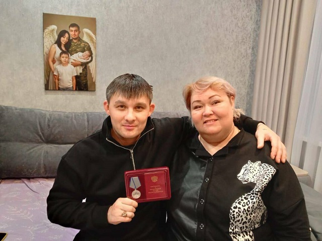 Участник СВО из Актанышского района получил медаль «За отвагу»