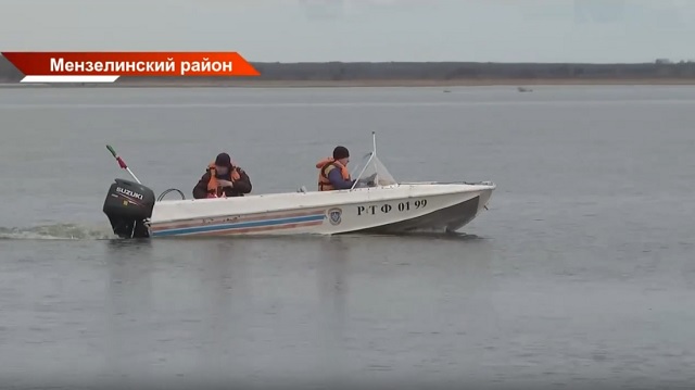 В Татарстане продолжаются поиски рыбака, пропавшего на реке Ик