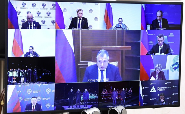 Путин дал старт открытию участка трассы Казань — Оренбург