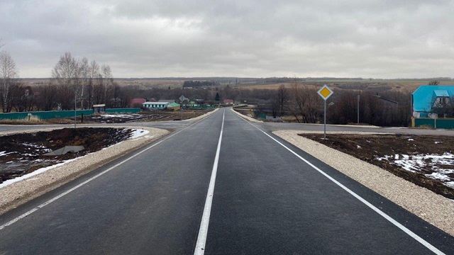 В Татарстане закончили ремонт дороги Актаныш — Поисево — Старое Тлякеево