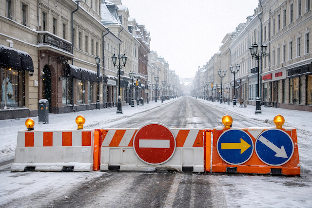 На улице Баумана в Казани временно ограничат движение транспорта
