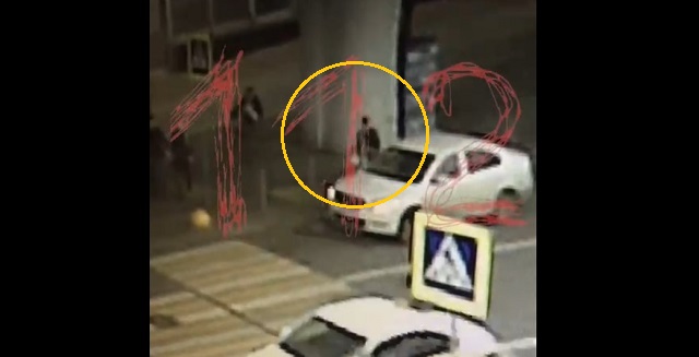 Дерзкий побег лжехромого мигранта в аэропорту Москвы попал на видео