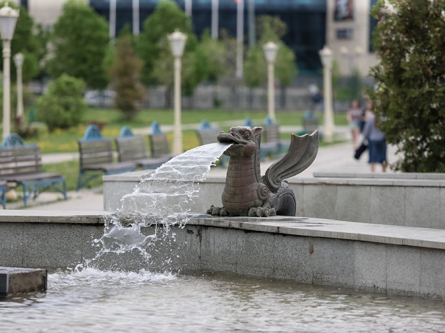 В РТ разработали реагирующий на музыку «фонтан будущего»