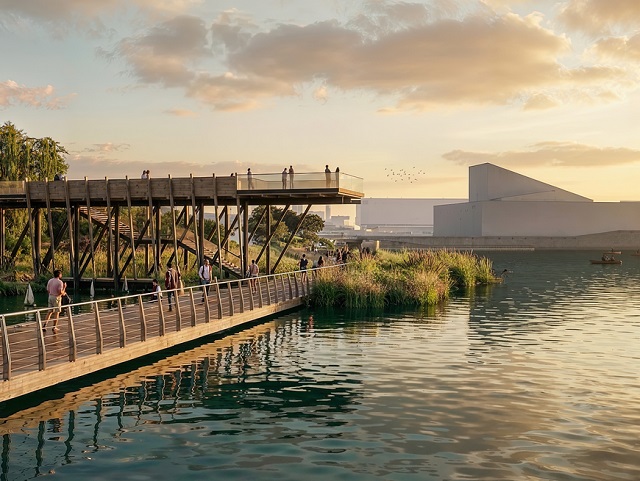 В Казани стартует третья очередь благоустройства набережной озера Нижний Кабан