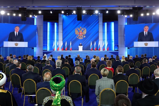 Стала известна дата послания Путина Федеральному собранию