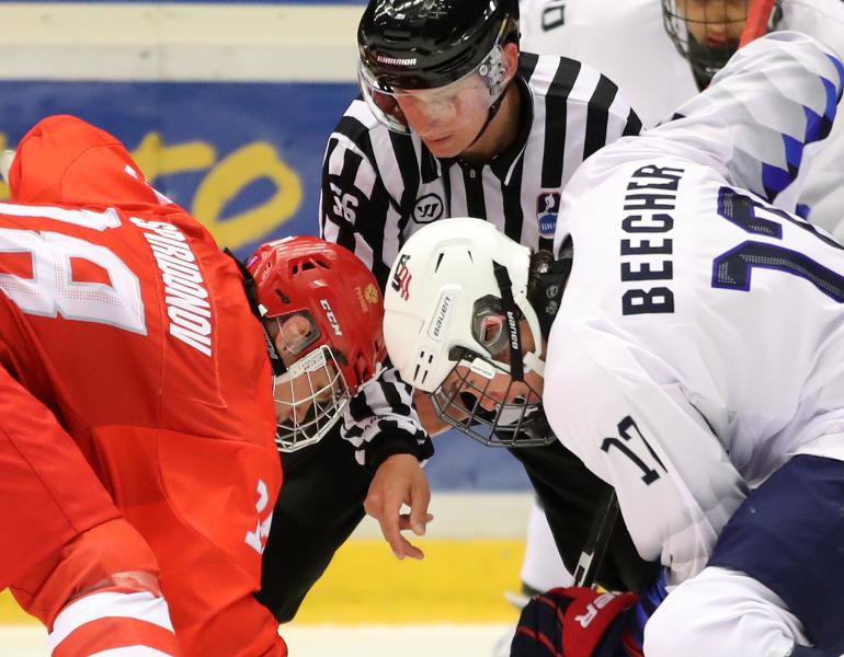 Россия сыграет против США на юниорском чемпионате мира по хоккею