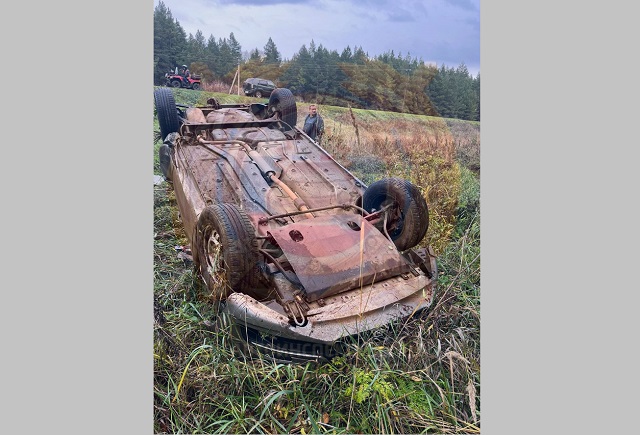 Непристегнутая женщина за рулем «Лады» погибла, опрокинувшись в кювет на трассе в РТ