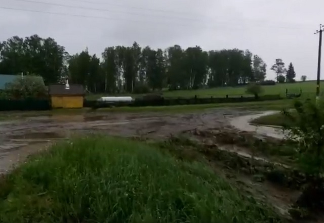 Прошедший в Кукморском районе Татарстана ливень «смыл» урожай местных жителей