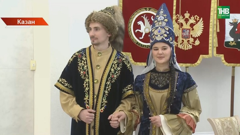 Казанда үзенчәлекле итеп никах теркәлде - хан һәм ханбикә