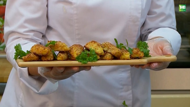 Ташкабактан тәмле ризык пешерү серләре - видео