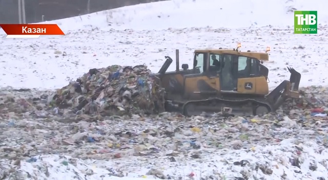 600 мең тонна калдык: Казан чүп полигоны чигенә җитә