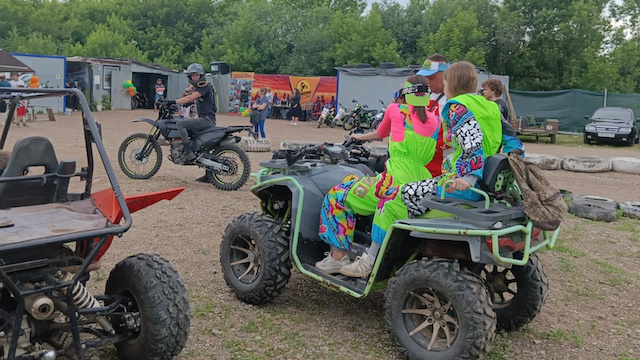 Мотоклуб устроил благотворительное мероприятие для семей Альметьевска