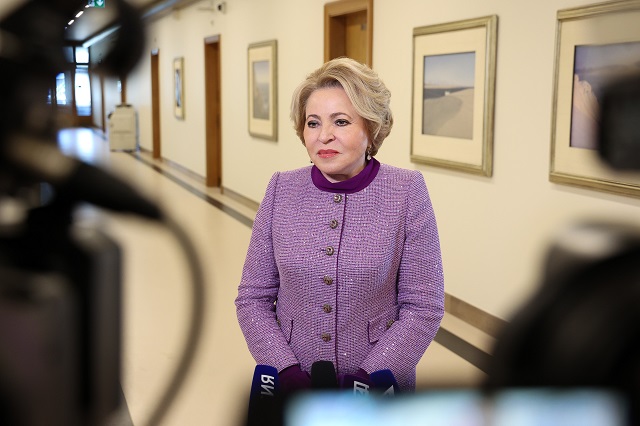 Матвиенко: Россия продолжит СВО, пока Украина не осознает необходимость переговоров