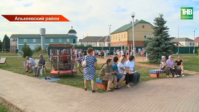 Фестиваль добрососедства «Наш двор» в Алькеевском районе собрал сотни жителей