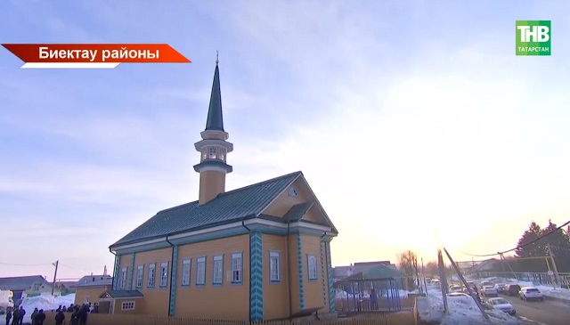 Ураза гаете төзекләндерелгән Айбаш авылы мәчетендә узды