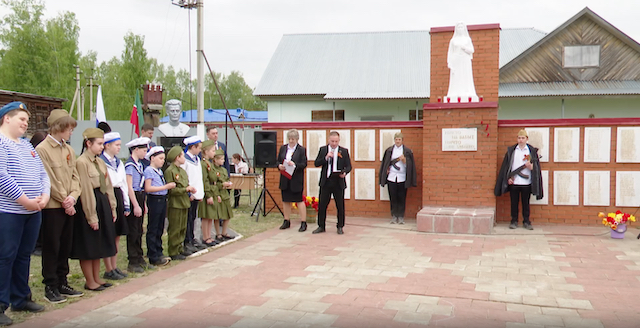 В Мамадышском районе РТ открыли мемориал героям СВО