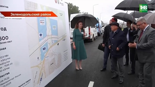 Раис РТ ознакомился с новым промышленным кластером под Казанью «Тура 2.0»