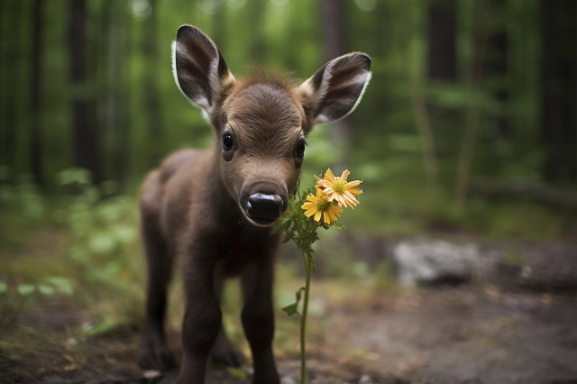 Жителей Татарстана призвали не трогать в лесах новорожденных лосят
