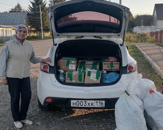 Волонтеры из Татарстана отправили 81-ю партию гуманитарной помощи в зону СВО