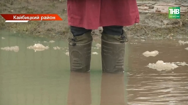 На реках Предкамья за сутки уровень воды поднялся почти на метр