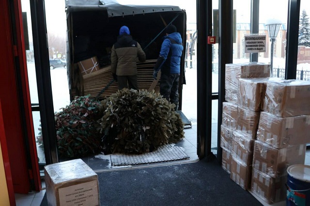 Волонтеры из Актанышского района отправили на фронт 25-й гуманитарный конвой