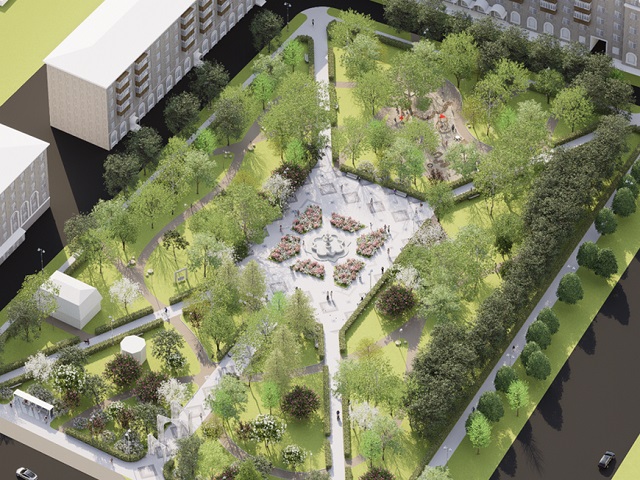 В Казани благоустроят сквер 1949 года, названный в часть города-побратима