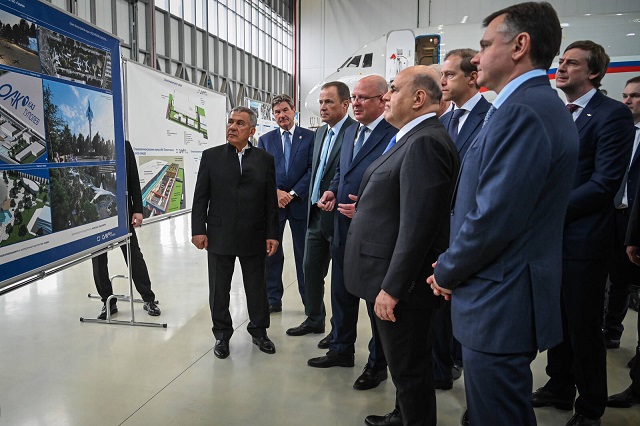 Раис РТ назвал глубоко проработанным и реализуемым проектом наращивание выпуска Ту-214