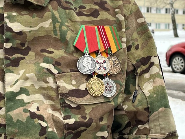 Боец Горец из Набережных Челнов получил четыре награды за службу в зоне СВО