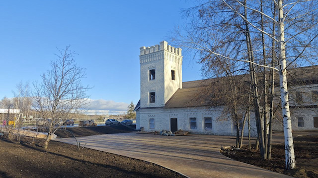 В Менделеевске отреставрировали фасады конторы Ушкова 1870 года постройки