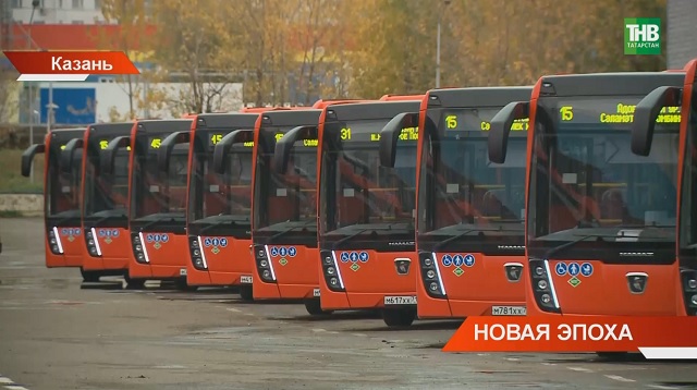 На казанских маршрутах общественного транспорта появились 65 новых НефАЗов