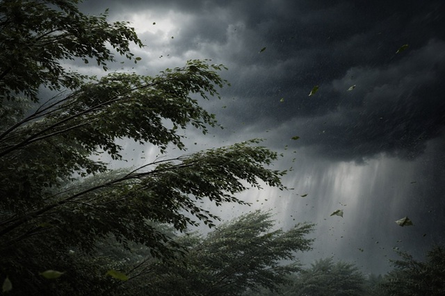 Непогода в Татарстане: порывы ветра достигнут 18 м/с, возможна гроза